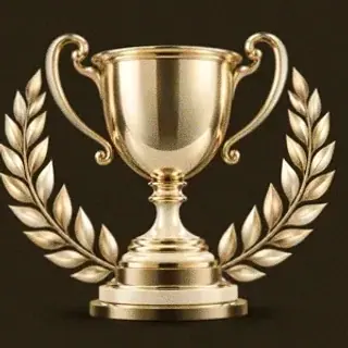 Gold trophy cup — 22King